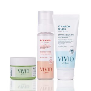 Cleanser, toner, Moisturizer combo